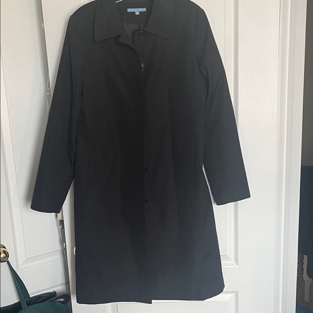 Smart Set Black Trench Coat